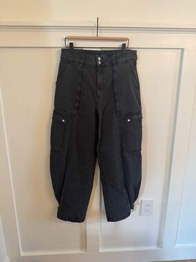 Women’s Black Cargo Utility Pants